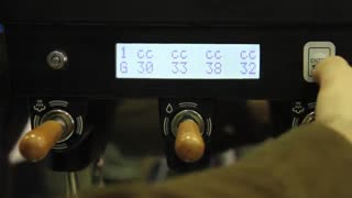 تنظیم منو دستگاه اسپرسوساز الکترا مدل KUP