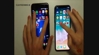 مقایسه  سرعت iPhone X vs HTC U11 Speed