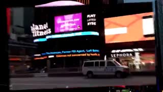 استفاده فوق العاده از ظرفیت دیجیتال ساینیج در میدان تایمز