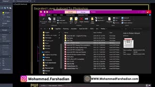 | پرزانته با کیفیت مدارک پروژه - لایه های اتوکدت رو ببر داخل فتوشاپ |