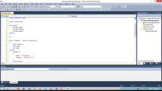 حل تمرین برنامه سازی پیشرفته - جلسه هفتم