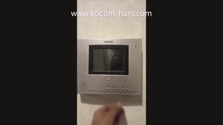 نمونه مانیتور و پانل  تک واحدی  آیفون تصویری کوکوم