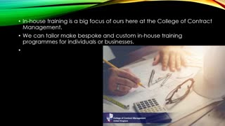 In house training