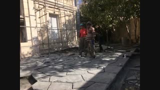 اجرای سنگ مالون اجرای سنگ لاشه بانصابان ماهر در خدمت شماست 09124026545