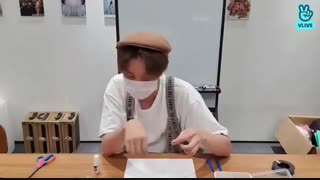 ویلایو دیروز جیهوپ/ اگر حوصلتون سر رفته اینو ببینین ( زیرنویس فارسی) bts jhope vlive