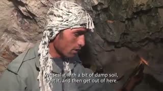 ویدیویی از معادن سنگ های قیمتی افغانستان