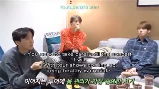 وقتی bts حالشون بد میشه))؛ پشت صحنه ی کنسرت هاشون...
