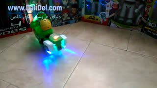 اسباب بازی لاک پشت نینجا موتور سوار