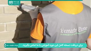 دستورالعمل برای نصب سنگ های آنتیک مصنوعی با چسب