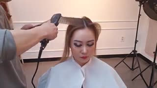 آموزش مدل مو دخترانه ورزشی- مومیس مرجع و مشاور مو