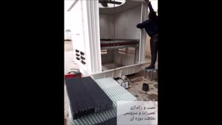 راه اندازی برج خنک کننده