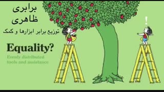 تفاوت نابرابری، برابری و عدالت
