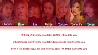 NATURE - DIVE | Color Coded Lyrics Han Rom Eng