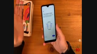 رونمایی سامسونگ a01در الکتریک عمده