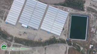 تصاویر هوایی از مجموعه کشت و صنعت امید شهر خوزی