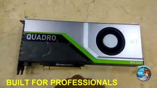 UNBOXING - NVIDIA Quadro RTX 5000 Graphics Card جعبه گشایی