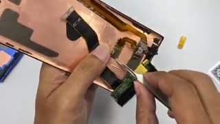 تعویض تاچ و ال سی دی و شاسی سامسونگ Galaxy Note 10plus