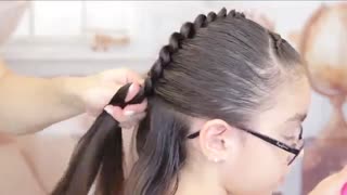 آموزش مدل مو دخترانه زیبا با بافت- مومیس مرجع و مشاور مو