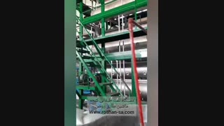 دستگاه تفت طبقاتی کنجد- خط حلوا شکری- ماشین سازی روشن- 09123389187