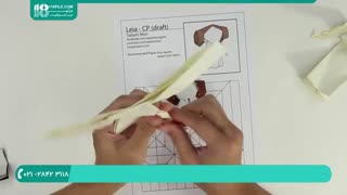 آموزش ساخت  اوریگامی آدمک