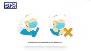 طرز صحیح استفاده از ماسک پارچه ای