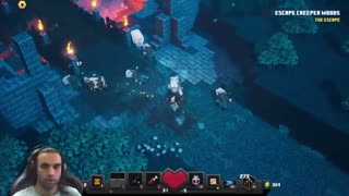 لتس‌پلی بازی Minecraft Dungeons