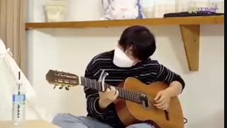 آیو آهنگ Spring Day از BTS رو کاور کرد♥️