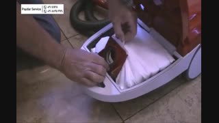 مشاوره تعمیرات 02141128 | نحوه تعویض کیسه جاروبرقی آاگ