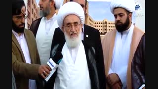 آیین کلنگ زنی ساخت مجتمع کریمه اهل بیت