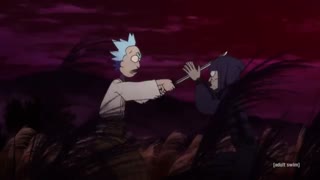 ریک و مورتی به سبک انیمیشن‌های شرقی