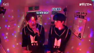 بی تی اس در کارائوکه ( 노래방 یا همون نورا بانگ ) هدیه فستا 2020