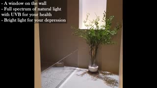 پنجره های هوشمند سامسونگ برای تولید نور طبیعی خورشید: SunnyFive