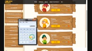 آموزش کسب درآمد 100 درصد تضمینی از سایت golden-mines