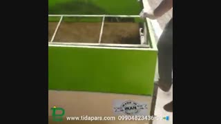 ماشین پلاستیک کش نوار آبیاری صیفی کاری تیداپارس