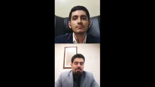 لایو اینستاگرام امید فدوی و پرسش و پاسخ با آقای مجتبی شیخ علی