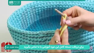 آموزش تریکو بافی با قلاب