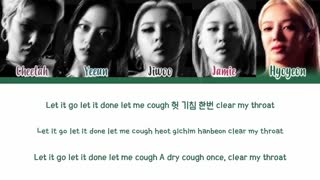 GOOD GIRL (Cheetah, Yeeun, Jiwoo, Jamie, Hyoyeon) WITCH Lyrics Color Coded Han/Rom/Eng