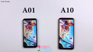 مقایسه ی دوربین گلکسی A01 با گلکسی A10