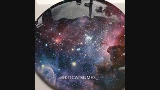 بازم اسلایم کهکشانی براتون آوردم!