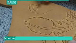چگونگی حکاکی روی چرم با قلم