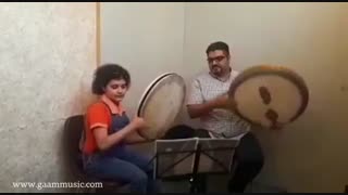 آموزش دف در آموزشگاه موسیقی گام کرج