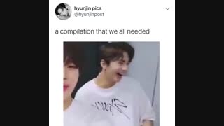 خنده های هیونجین >< ♡♡