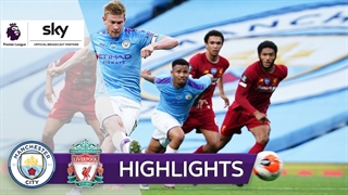 خلاصه بازی تماشایی منچسترسیتی 4 - لیورپول 0 از هفته 33 لیگ برتر انگلیس