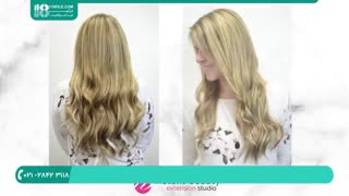 نحوه ی اکستنشن موی بلند با رینگ