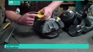 تعویض سیم جمع کن جاروبرقی