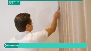 آموزش گام به گام نصب کاغذ دیواری