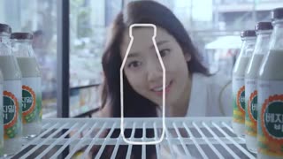 تبلیغ پارک شین هه برای شیر سویا