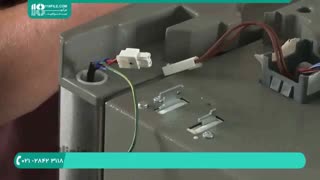 تعمیر لولای درب راست یخچال LG  در منزل