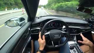 New Audi RS6 Avant FULL REVIEW performance estate 2020 with Autobahn driving - Autogefühl