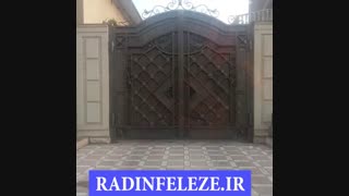 ساخت انواع درب های شیک و زیبای فلزی